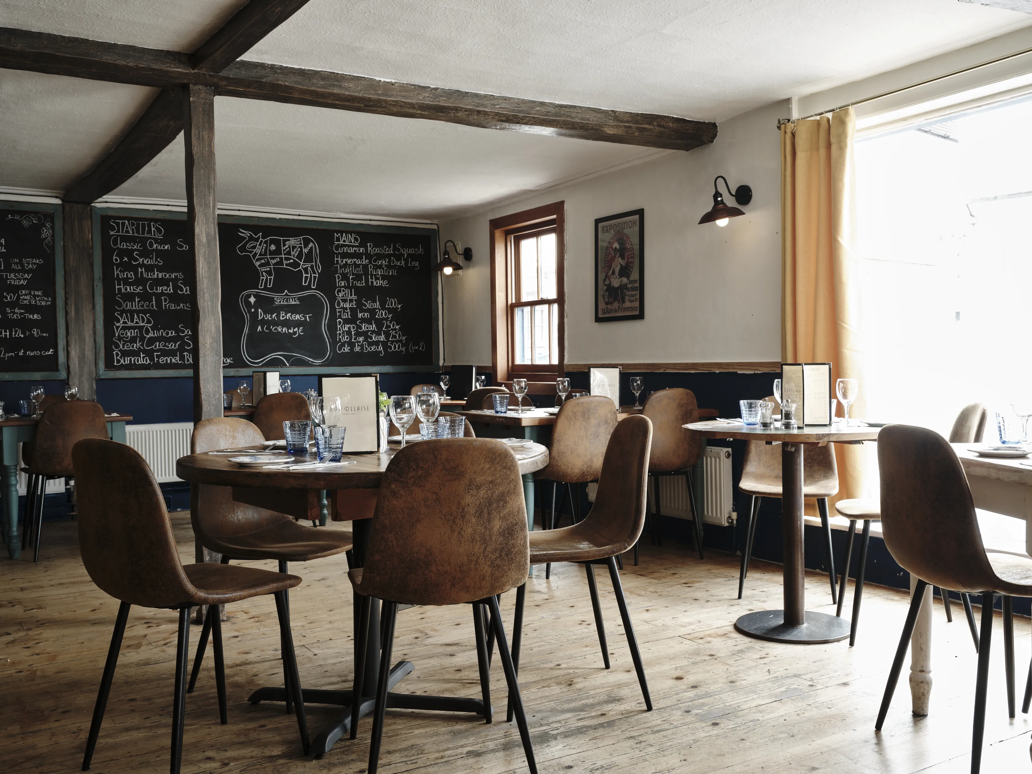 Epsom dining room — South of France warmth